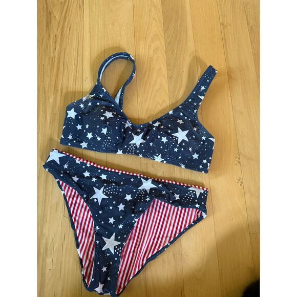 Fourth of July Reversible Bikini - Picture 1 of 4